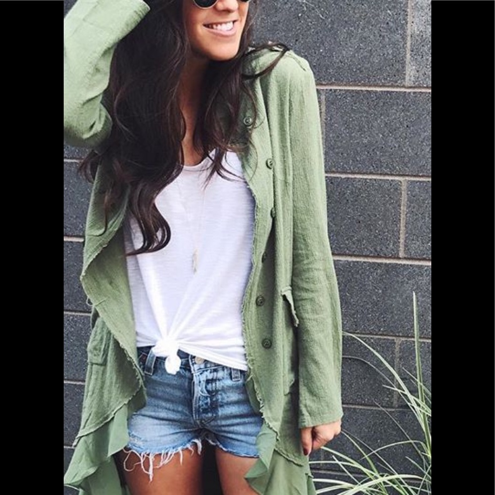 Anamausa Jacket NWT Medium Olive